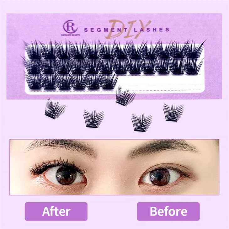 DIY Cluster Lashes